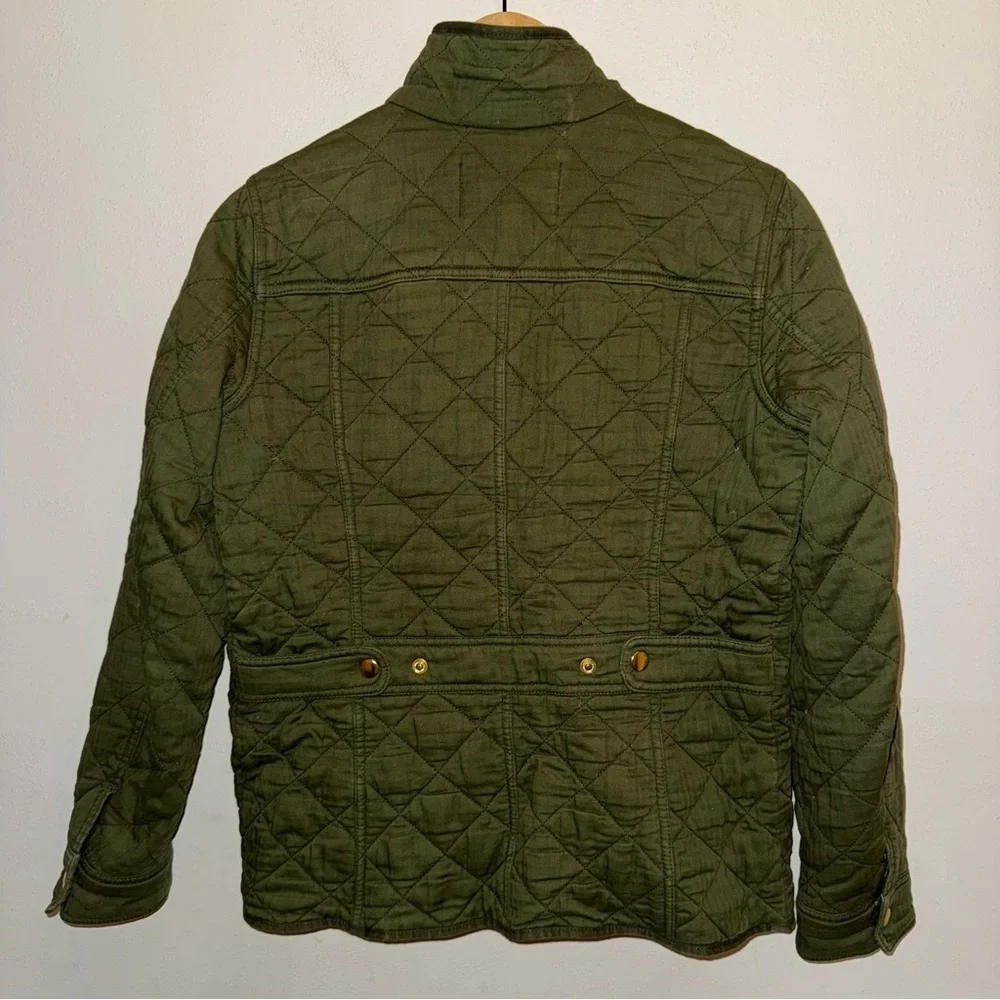 J. Crew Quilted Downtown Field Jacket Women’s Size Extra Small